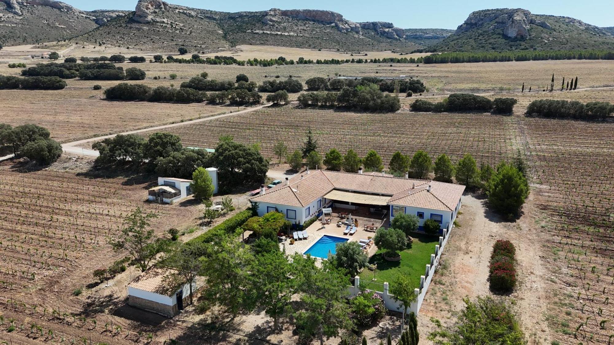 Finca El Romeral Alpera Esterno foto
