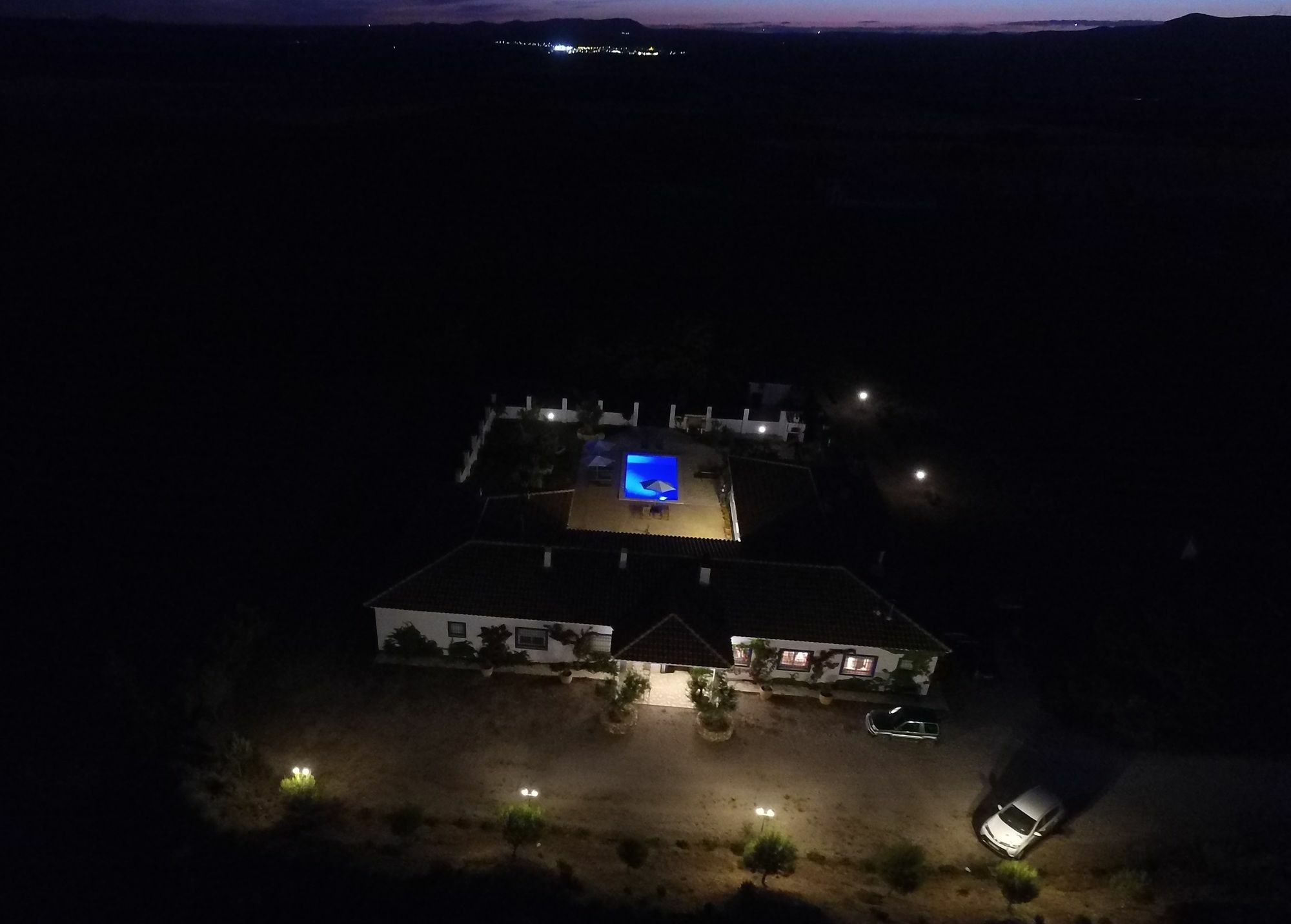 Finca El Romeral Alpera Esterno foto